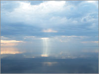 Окно в небо (п. Умба, Мурманская обл., Терский р-н, 2003 год)